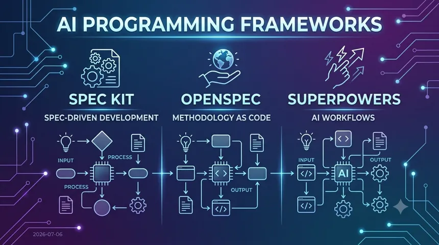 三种 AI 编程框架工作原理研究：Spec Kit / OpenSpec / Superpowers