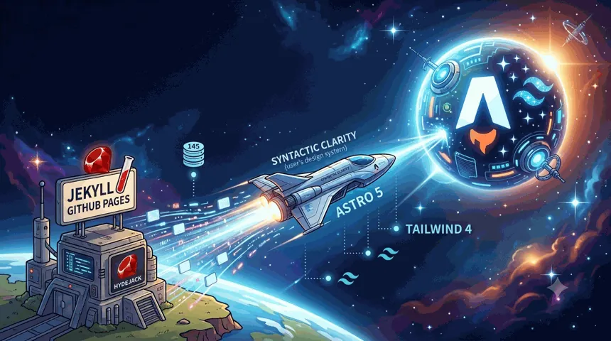 从 Jekyll 到 Astro：个人技术博客的迁移实录